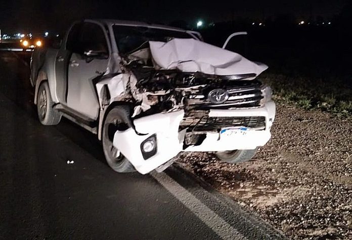 Camioneta protagoniz un accidente sobre Ruta Nacional 89 tras