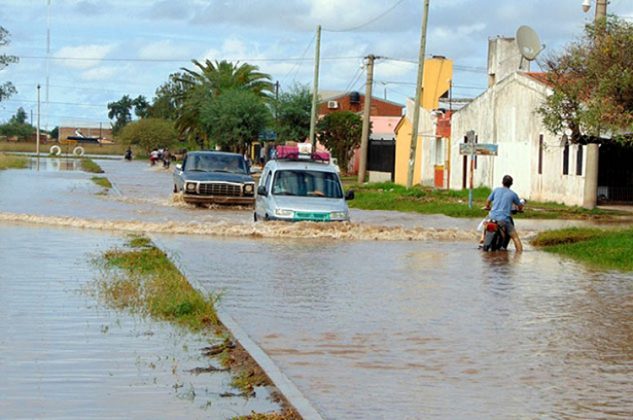 Las lluvias se dieron en casi toda la provincia y en Tres Isletas