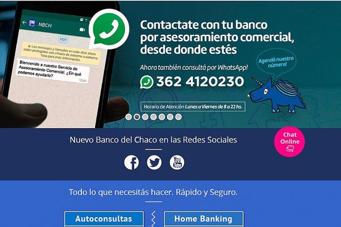 Nuevo Banco del Chaco aplicar recomendaciones y medidas