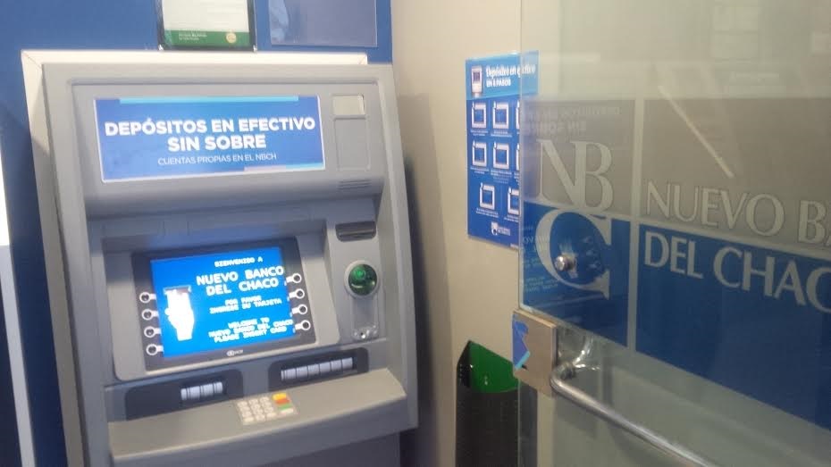 El Nuevo Banco del Chaco recuerda que cuenta con 58 cajeros en