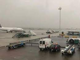 Caos en Aeroparque y Ezeiza por la tormenta ActualidadChaco