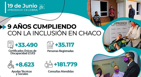 IPRODICH celebra 9 a os cumpliendo con la inclusi n en Chaco