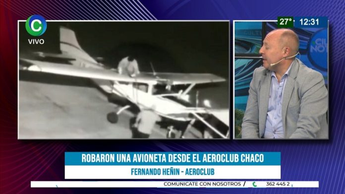 Robo de la avioneta En los 101 a os de vida del Aeroclub jam s