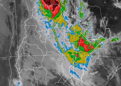 Se registraron escasas lluvias en distintas zonas del Chaco