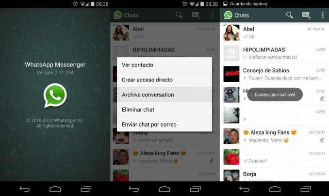 Para piratas c mo esconder tus conversaciones en WhatsApp