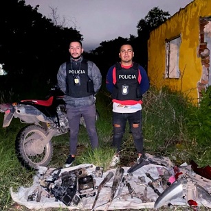 Una casa abandonada funcionaba como dep sito clandestino de